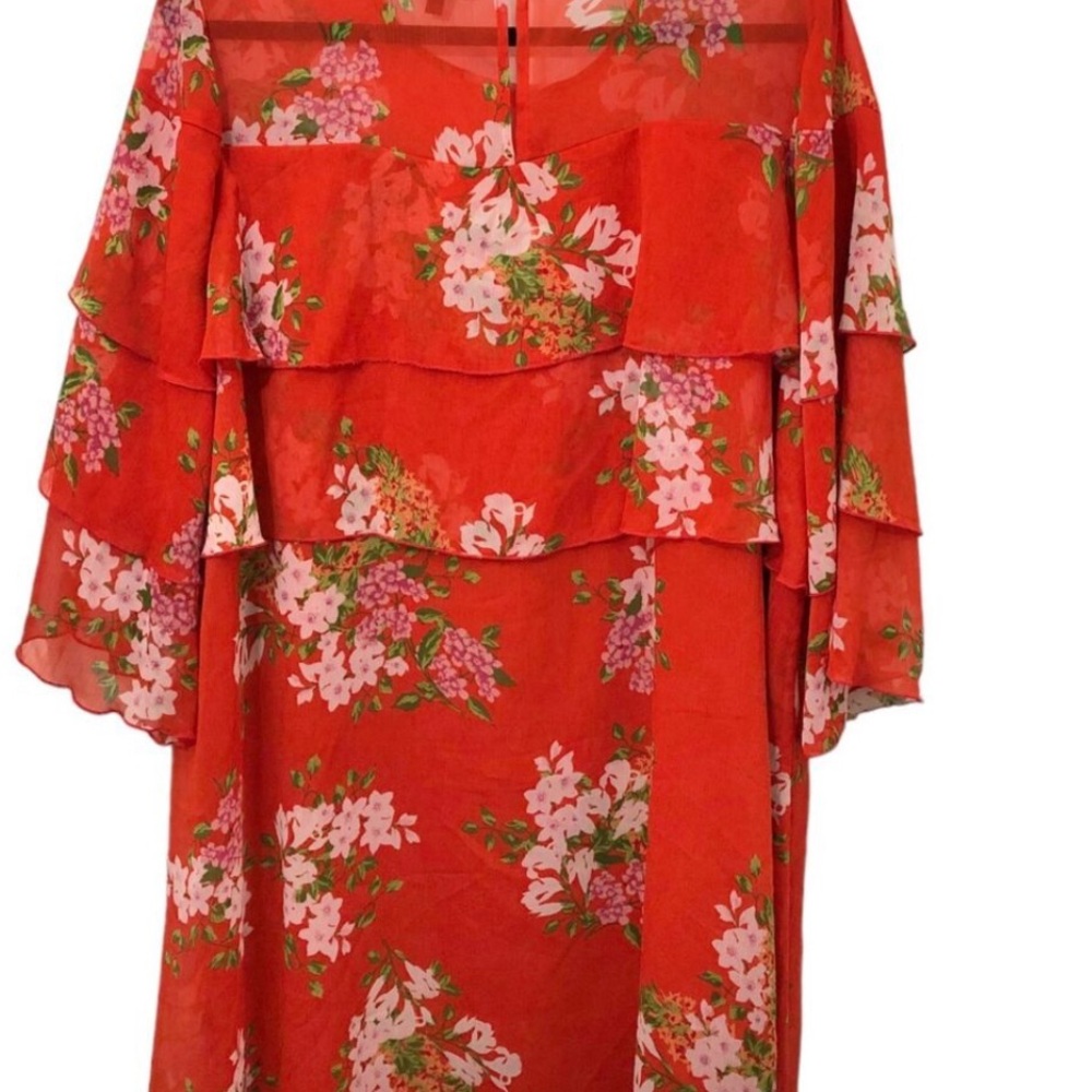 Who What Wear Ruffle Dress